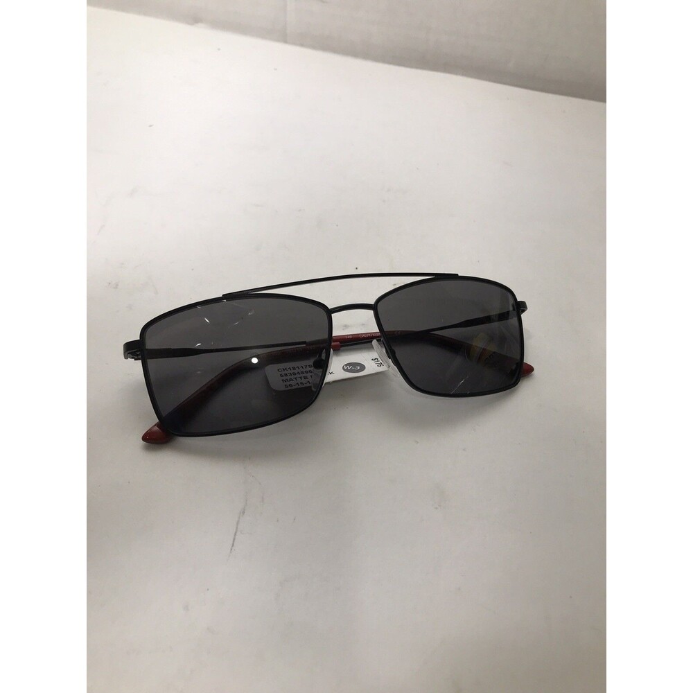 NEW Calvin Klein CK18117sg Matte Black Sunglasses 56-15-140mm NWT